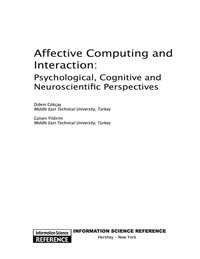 Imagen de portada: Affective Computing and Interaction 9781616928926