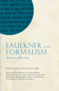 Imagen de portada: Faulkner and Formalism 9781617032561