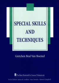 Imagen de portada: Special Skills and Techniques 9781556423499