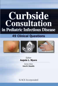 Imagen de portada: Curbside Consultation in Pediatric Infectious Disease 9781617110016