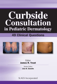 Imagen de portada: Curbside Consultation in Pediatric Dermatology 9781617110030