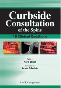 Cover image: Curbside Consultation of the Spine 9781556428234