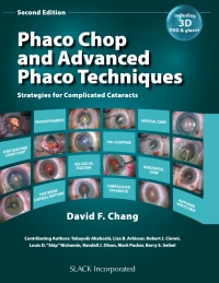 Cover image: Phaco Chop and Advanced Phaco Techniques 9781617110757