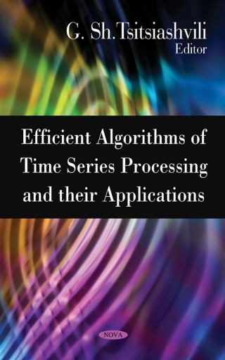 Imagen de portada: Efficient Algorithms of Time Series Processing and their Applications 9781606920626