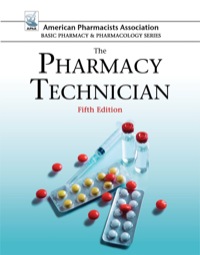 Cover image: The Pharmacy Technician 5th edition 9781617310706