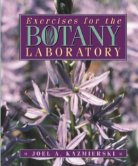 Cover image: Exercises for the Botany Laboratory 1st edition 9780895824899