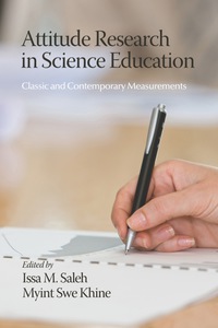 Cover image: Attitude Research in Science Education: Classic and Contemporary Measurements 9781617353246