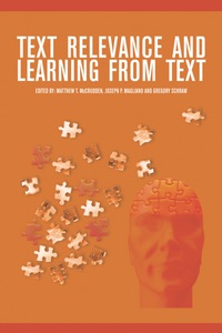 Cover image: Text Relevance and Learning from Text 9781617355295