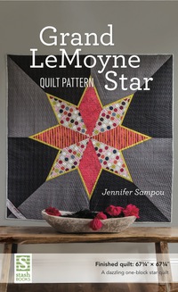 صورة الغلاف: Grand LeMoyne Star Quilt Pattern 9781617450969