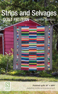 Omslagafbeelding: Strips and Selvages Quilt Pattern 9781617450976