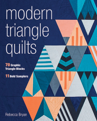 表紙画像: Modern Triangle Quilts 9781617453137