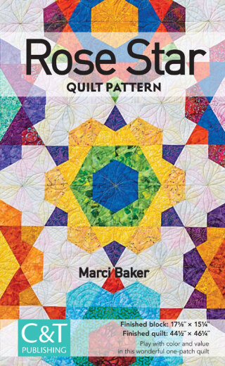 صورة الغلاف: Rose Star Quilt Pattern 9781617453489