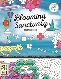Omslagafbeelding: Blooming Sanctuary Coloring Book 9781617454387