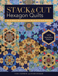 Titelbild: Stack & Cut Hexagon Quilts 9781617454691