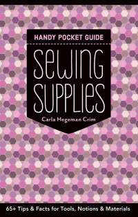 Immagine di copertina: Sewing Supplies Handy Pocket Guide 9781617455346