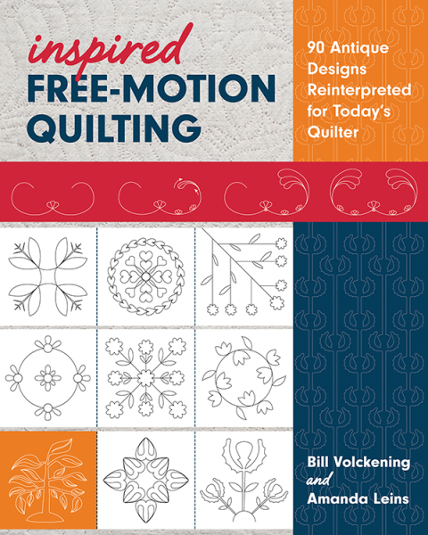 Inspired Free-Motion Quilting: 90 Antique Designs Reinterpreted for Today’s Quilter - FULL INSTANT DOWNLOAD | PDF DOCX EPUB