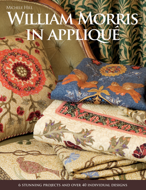William Morris in Appliqué: 6 Stunning Projects and Over 40 Individual Designs - FULL INSTANT DOWNLOAD | PDF DOCX EPUB