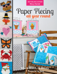 Omslagafbeelding: Paper Piecing All Year Round 9781617458941