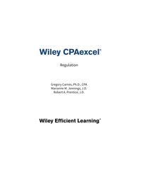 Cover image: Wiley CPAexcel Exam Review: Course Outlines - Regulation 7th edition 9781119083245