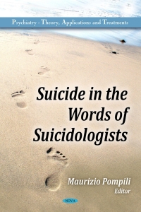 Cover image: Suicide in the Words of Suicidologists 9781616689667
