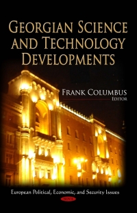 Titelbild: Georgian Science and Technology Developments 9781617615825