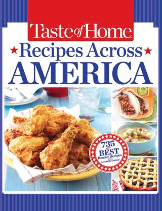 Cover image: Taste of Home Recipes Across America 9781617651526