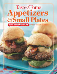 Cover image: Taste of Home Appetizers & Small Plates 9781617654183