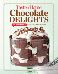Cover image: Taste of Home Chocolate Delights 9781617654954