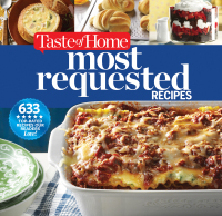 Cover image: Taste of Home Most Requested Recipes 9781617656545