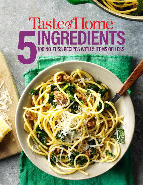 Taste of Home 5 Ingredient Mini Binder - FULL INSTANT DOWNLOAD | PDF DOCX EPUB