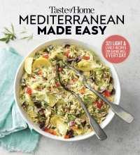 Cover image: Taste of Home Mediterranean Made Easy 9781617658914.0