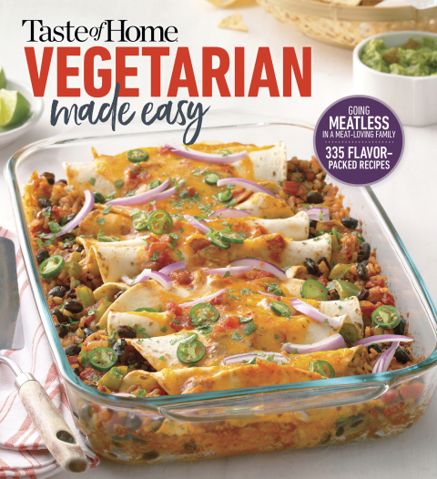 Taste of Home Vegetarian Made Easy - FULL INSTANT DOWNLOAD | PDF DOCX EPUB