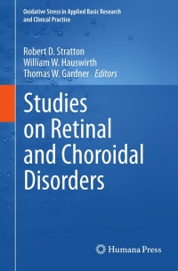 Immagine di copertina: Studies on Retinal and Choroidal Disorders 9781617796050