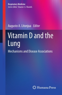 Imagen de portada: Vitamin D and the Lung 9781617798870