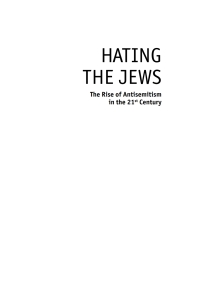 Cover image: Hating the Jews 9781936235254