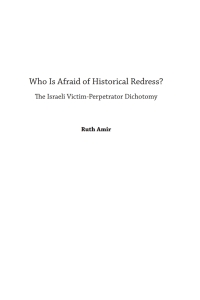 Cover image: Who is Afraid of Historical Redress? 9781934843857