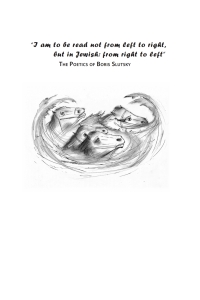 Cover image: “I am to be read not from left to right, but in Jewish: from right to left” 9781934843734