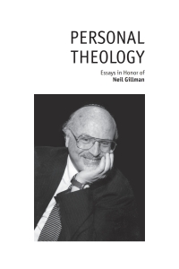 Cover image: Personal Theology 9781618111685