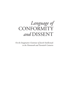 Cover image: Language of Conformity and Dissent 9781618112385