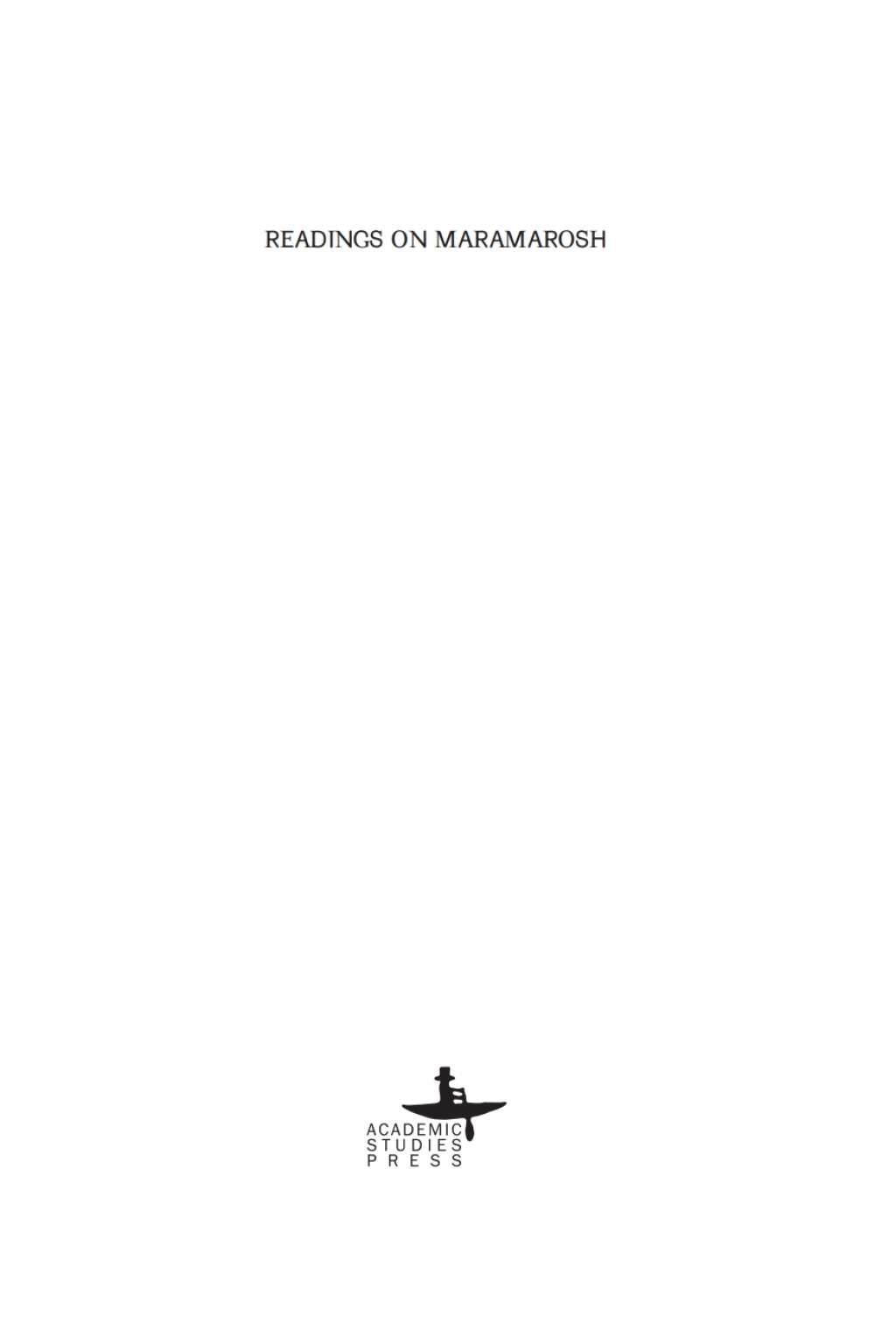 Readings on Maramarosh