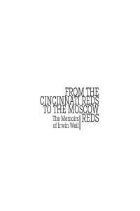 Cover image: From the Cincinnati Reds to the Moscow Reds 9781618113962
