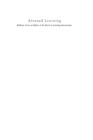 Cover image: Attuned Learning 9781618116352