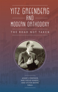 Imagen de portada: Yitz Greenberg and Modern Orthodoxy 9781618117496