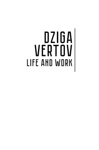 Cover image: Dziga Vertov 9781618117342