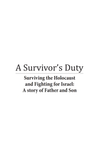 Cover image: A Survivor’s Duty 9781618117830