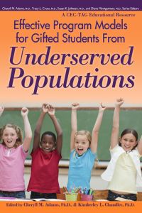 Cover image: Effective Program Models for Gifted Students from Underserved Populations 9781618210968