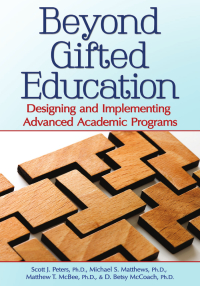 Cover image: Beyond Gifted Education 9781618211217