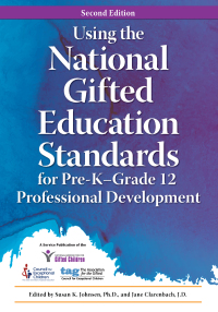 صورة الغلاف: Using the National Gifted Education Standards for Pre-K-Grade 12 Professional Development 9781618215840