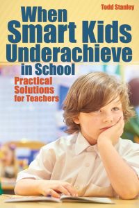 Imagen de portada: When Smart Kids Underachieve in School 9781618217035