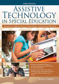 Imagen de portada: Assistive Technology in Special Education 3rd edition 9781618217585